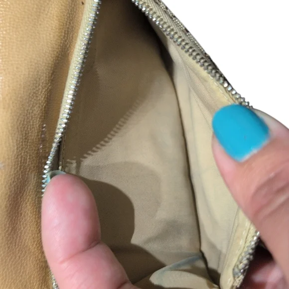 Dior Tan and Brown Women's Wallet Canvas Leather Needs Snap Replacement Preloved - Picture 13 of 15